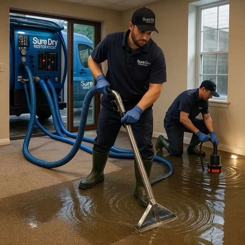 Water Extraction and Removal process in Oak Leaf, TX